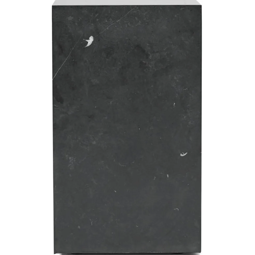 Plinth Tall Sidobord 51x30 cm, Marquina Marmor