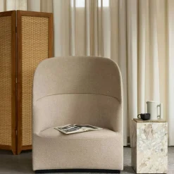 Plinth Tall Sidobord 51x30 cm, Kunis Breccia Marmor