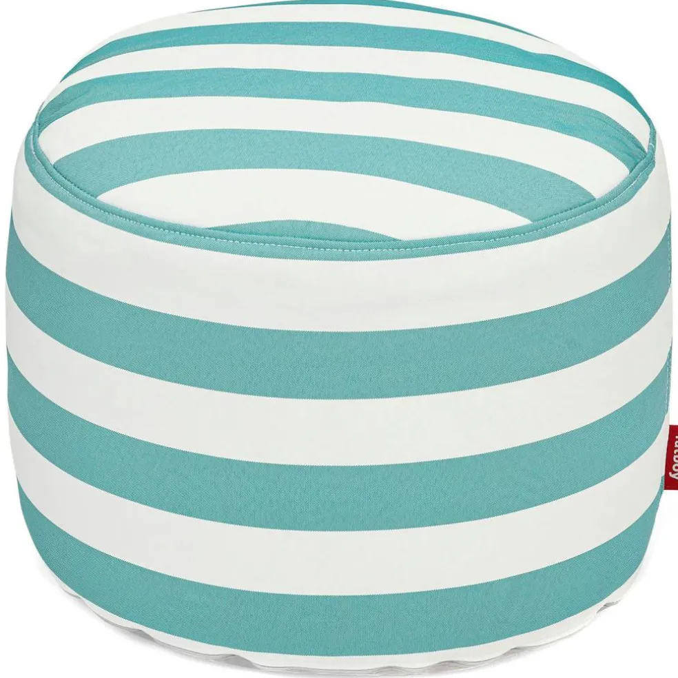 Point Outdoor Sittpuff Ø50 cm, Stripe Azure