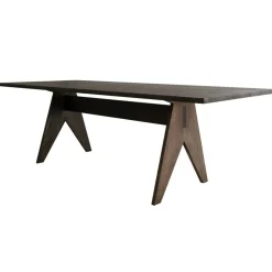 Pose Matbord 90x200 cm, Rökt Ek