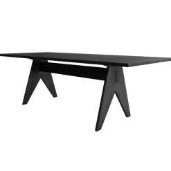 Pose Matbord 95x250 cm, Svart Ek