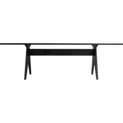 Pose Matbord 90x200 cm, Svart Ek