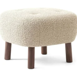 Pouf ATD1 Little Petra, Fotpall Karakorum / Valnöt