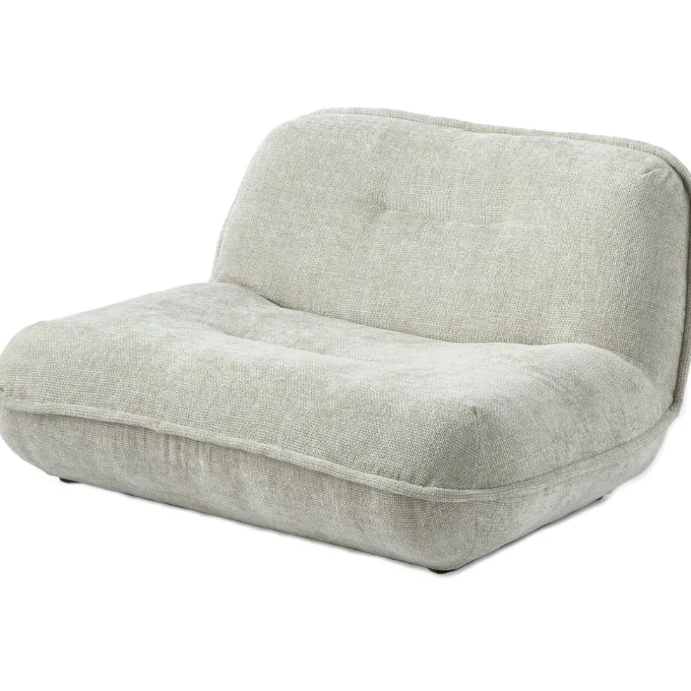 Puff Love Seat, Ecru