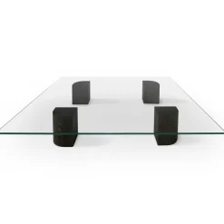 Quarter Soffbord Rökt Ek, 70x120 cm