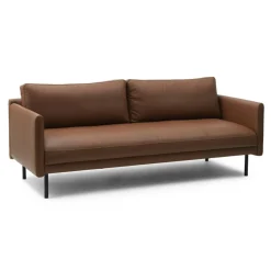 Rar 3-Sitssoffa, Leather Cognac