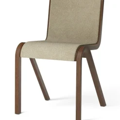 Ready Stol, Klädd Framsida, Mörkbetsad Ek / Bouclé 02
