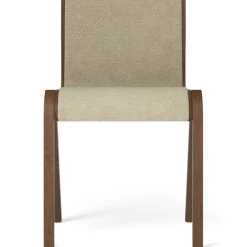 Ready Stol, Klädd Framsida, Mörkbetsad Ek / Bouclé 02