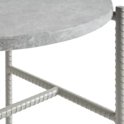 Rebar Sidobord Ø45 cm, Fossil Grey