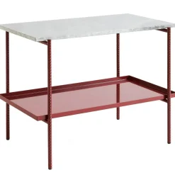 Rebar Sidobord 49x80 cm, Barn Red