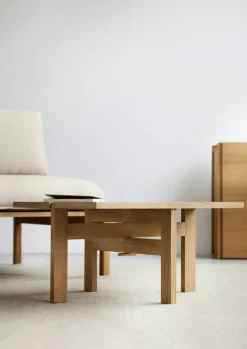 Rectangular Soffbord 50x115 cm, Ek