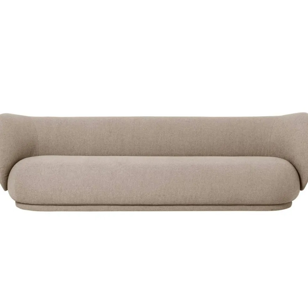 Rico Boucle 4-Sitssoffa, Sand