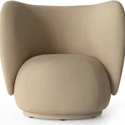 Rico Brushed Loungestol, Sand