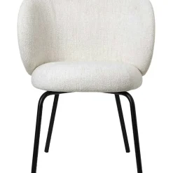 Rico Dining Bouclé Stol, Off-white