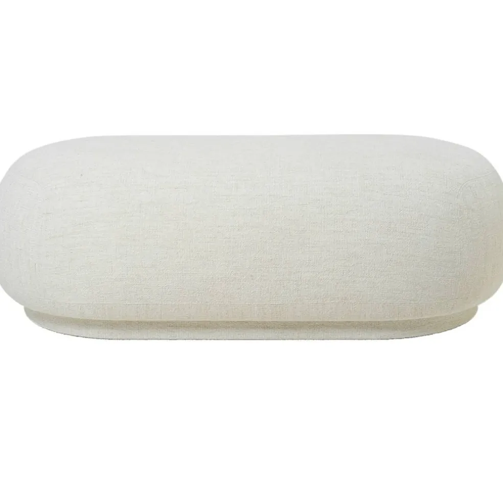 Rico Ottoman Boucle Sittpuff, Off-white