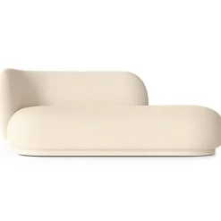 Rico Wool Boucle Divan Vänster, Off-white