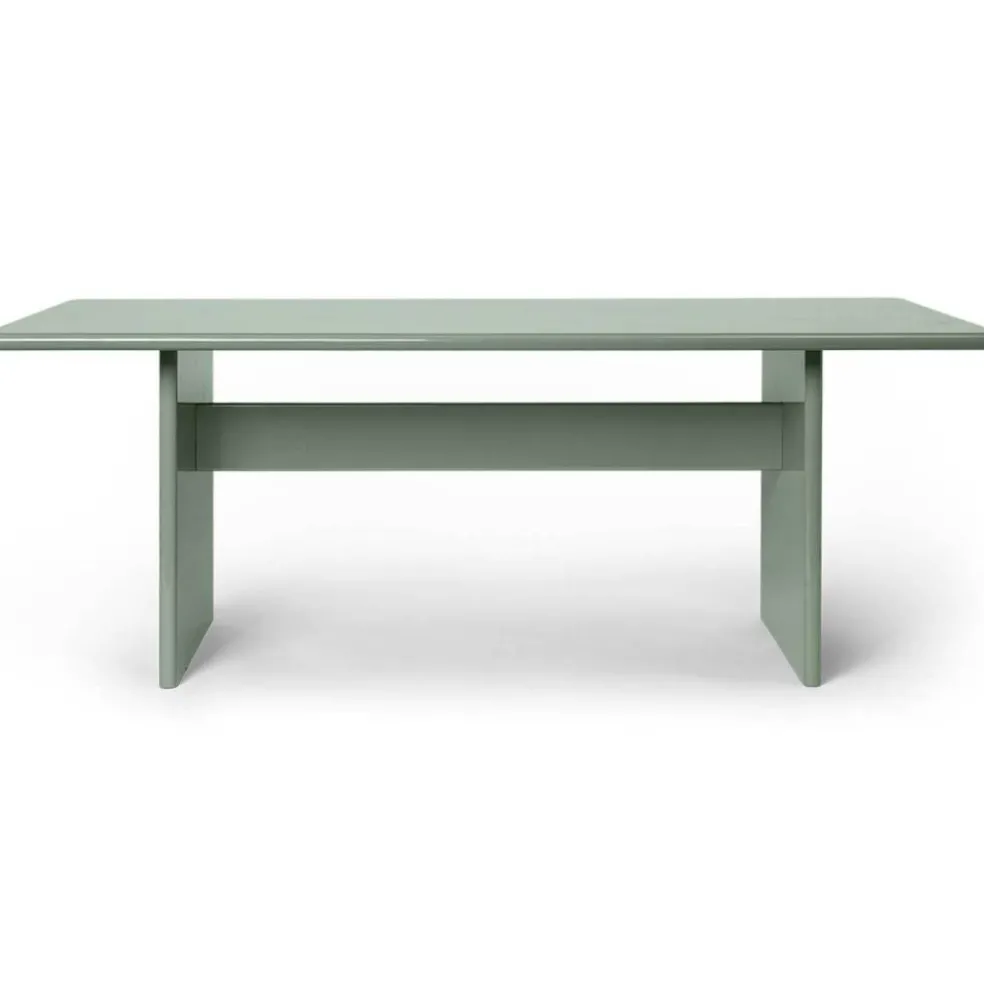Rink Matbord 90x200 cm, Tea Green