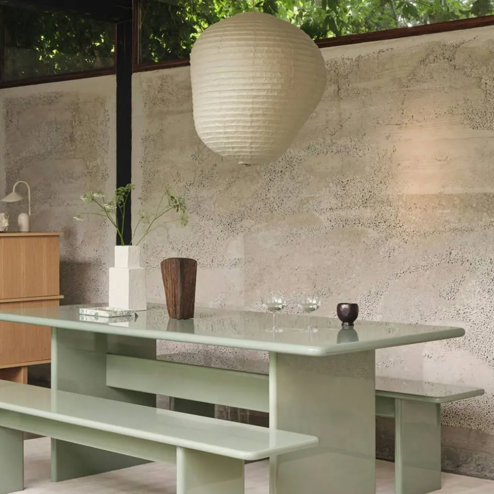 Rink Matbord 90x200 cm, Tea Green