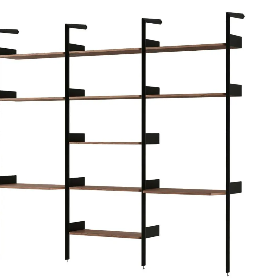 Rombe IF2/IF4/IF5 Hyllsystem Config I, Valnöt
