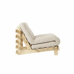 Roots 90 Loungefåtölj, Furu / Beige