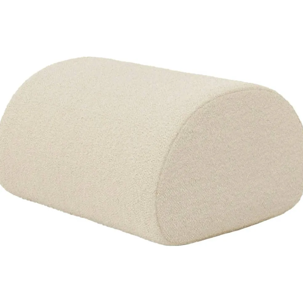 Rouli Sittpuff / Fotpall, Off-white