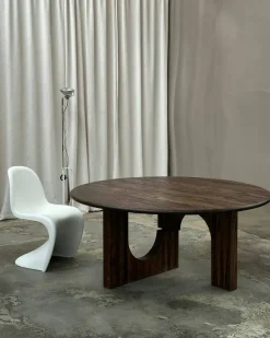 Sanders Matbord 160 cm, Mörk Ek