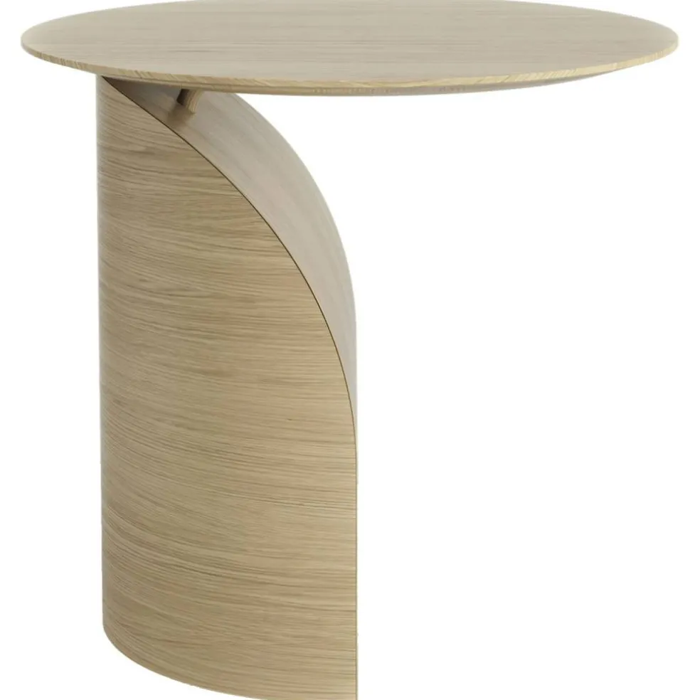 Savoa Soffbord Ø84 cm, Naturlig Ek