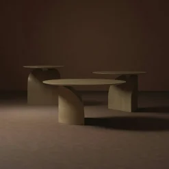 Savoa Soffbord Ø84 cm, Naturlig Ek