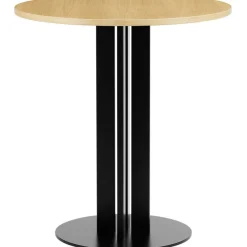 Scala Cafébord Ø60 cm, Svart Ek