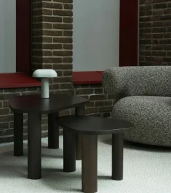 Sculp Soffbord L, Mörkbetsad Ask