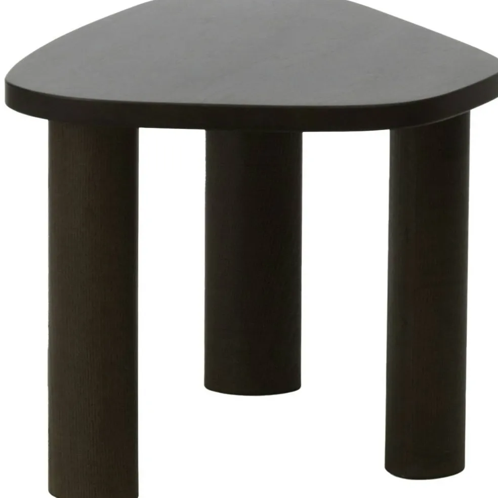 Sculp Soffbord L, Mörkbetsad Ask