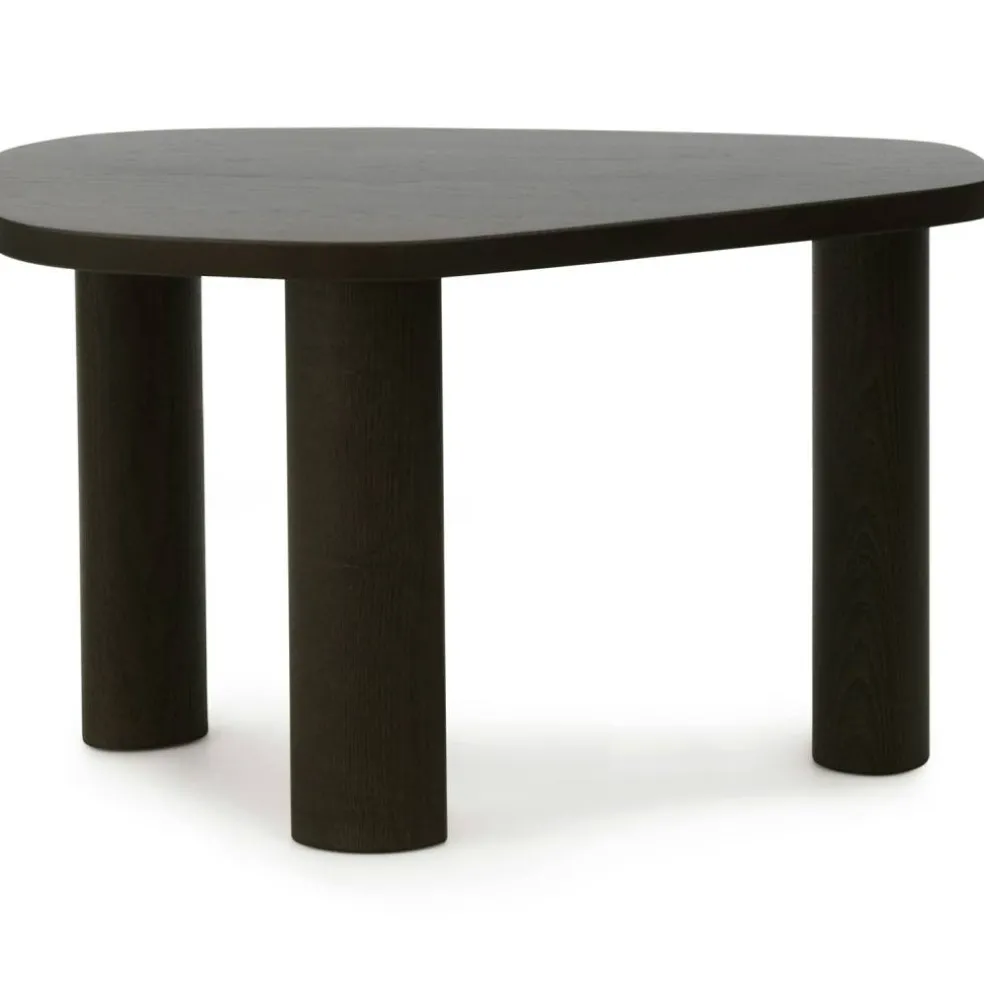 Sculp Soffbord L, Mörkbetsad Ask