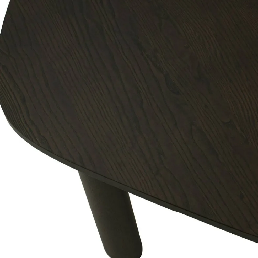 Sculp Soffbord L, Mörkbetsad Ask