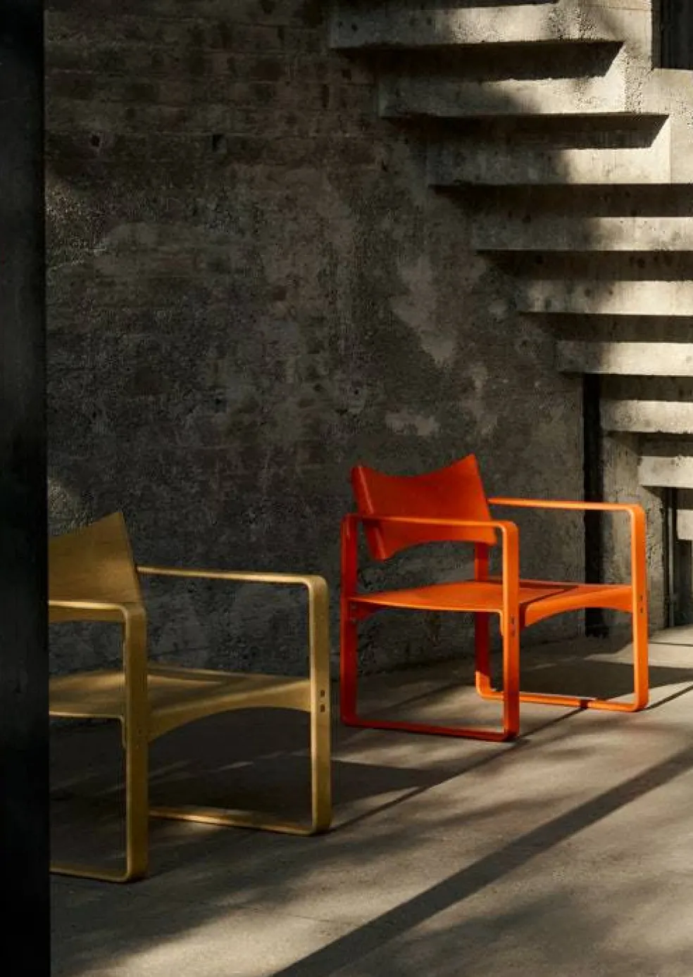 Series 270 F Fåtölj, Orange Red