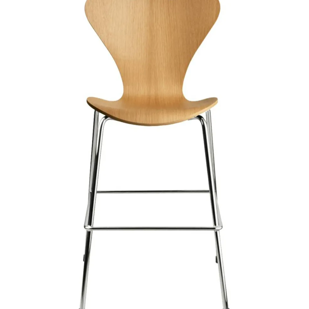 Series 7 Juniorstol, Ek / Krom