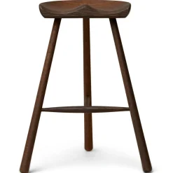 Shoemaker No. 68 Barpall 65 cm, Rökt Ek