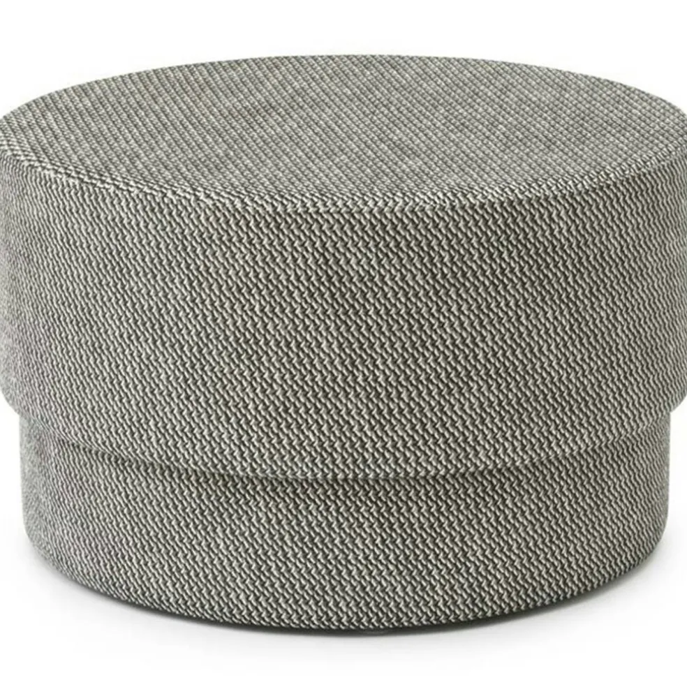Silo Sittpuff Ø70 cm, Svart