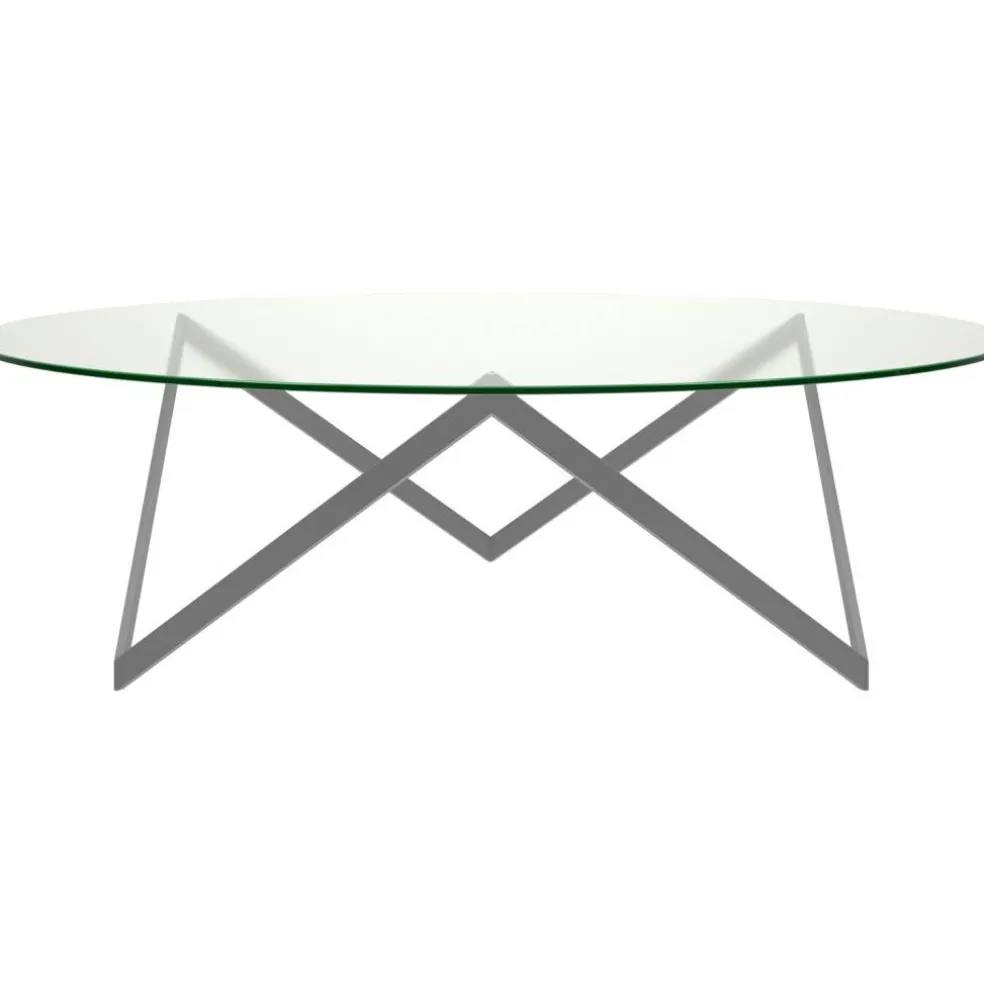 Sirius Soffbord Ø120x38 cm, Silver Grey