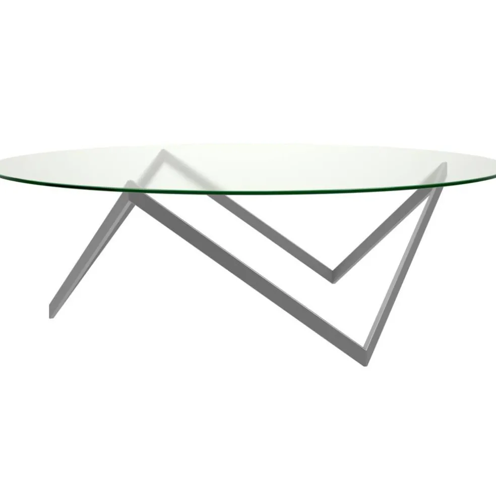 Sirius Soffbord Ø120x38 cm, Silver Grey