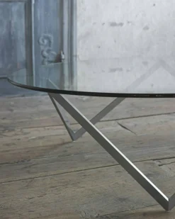 Sirius Soffbord Ø120x38 cm, Silver Grey