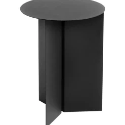 Slit Bord Stål Ø35 cm, Svart