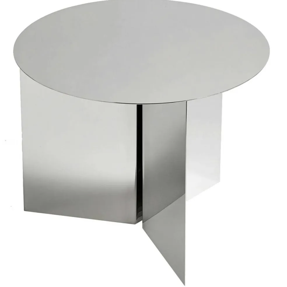 Slit Round Bord, Mirror