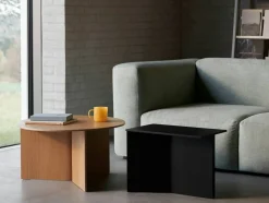 Slit Soffbord Avlång, Svart Ek