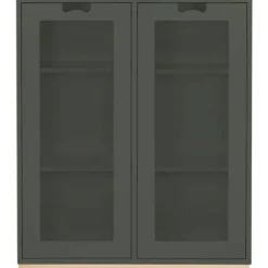 Snö E Vitrinskåp 42 cm, Green Khaki