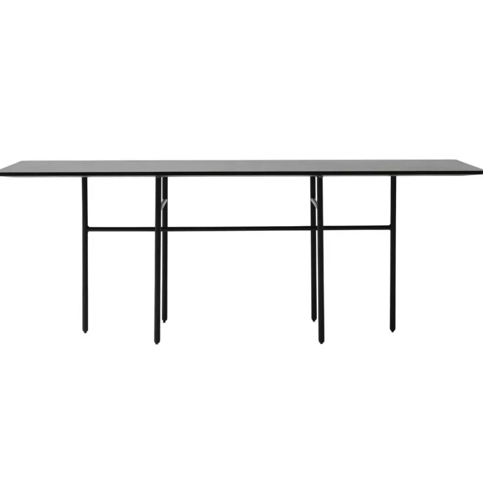Snaregade Matbord 90x200 cm, Svart