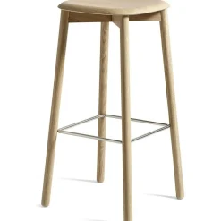 Soft Edge 32 Hög Barstol, Vattenbaserad Lackad Ek