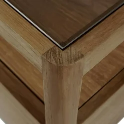 Spindle Sängbord, Teak
