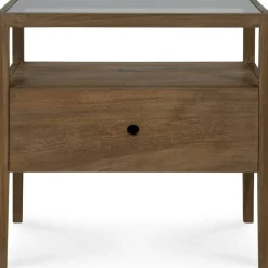 Spindle Sängbord, Teak