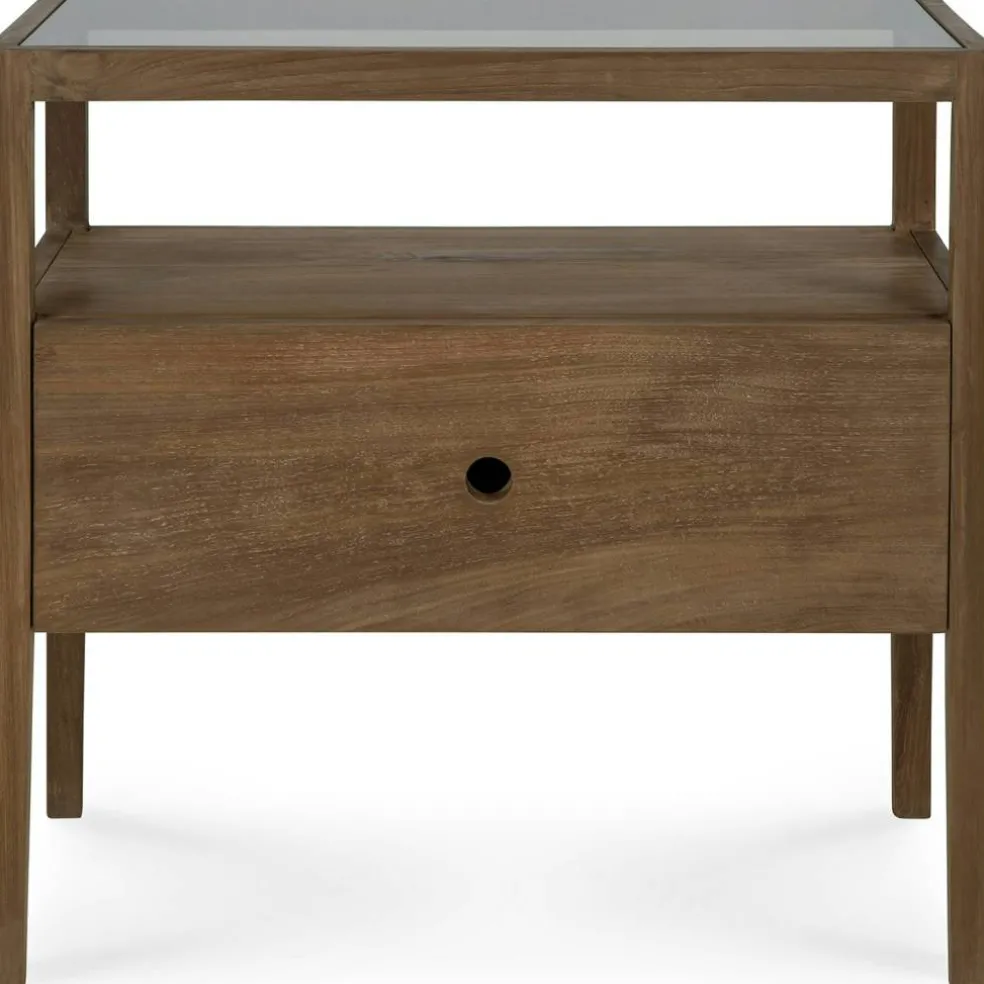 Spindle Sängbord, Teak