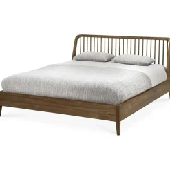 Spindle Sängstomme Teak, 180x200 cm